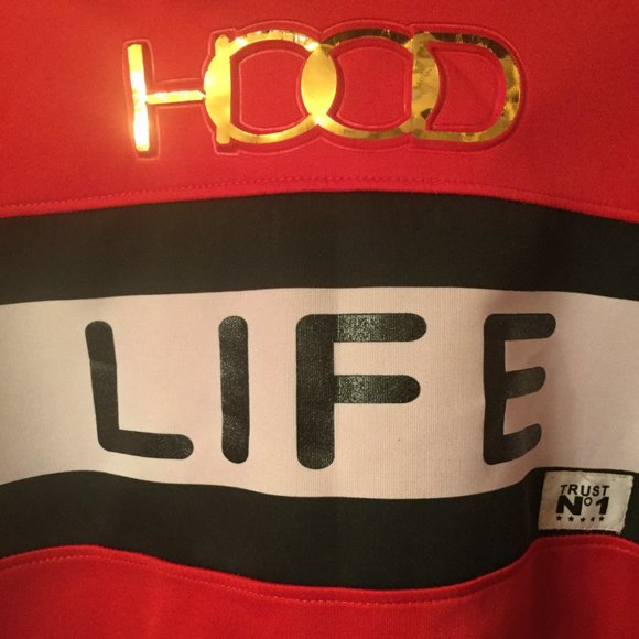 Diamond Stash Crop Hoodie Sweatshirt-Size: XL - Picture 3 of 9